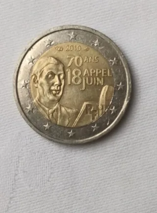 Lote 8 monedas 2€ conmemorativas Francia