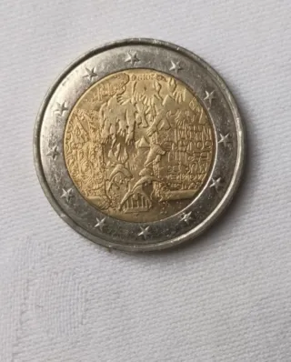 Lote 8 monedas 2€ conmemorativas Francia