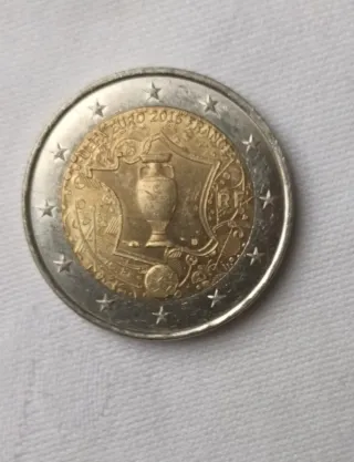 Lote 8 monedas 2€ conmemorativas Francia