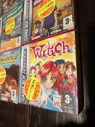 Lote 6 juegos precintados Game Boy Advance