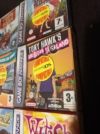 Lote 6 juegos precintados Game Boy Advance