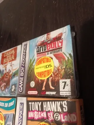Lote 6 juegos precintados Game Boy Advance