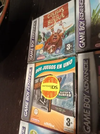 Lote 6 juegos precintados Game Boy Advance