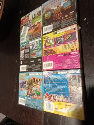 Lote 6 juegos precintados Game Boy Advance