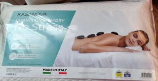 2 Cuscini Kasanova Memory No Stress Made in Italy