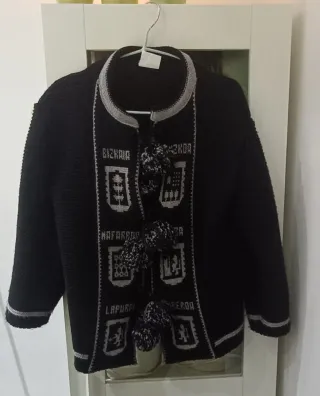 Chaqueta Mendigozale niño negra