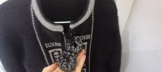 Chaqueta Mendigozale niño negra