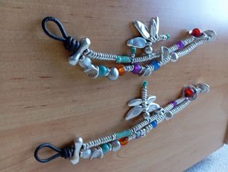 1 PULSERA LIBÉLULA O MARIPOSA DE 1 DE 50 NUEVA.