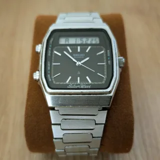 Seiko Silver Wave Ana-Digi 🇯🇵 Made in Japan