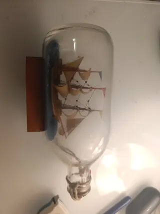 Velero en Botella 19 cm