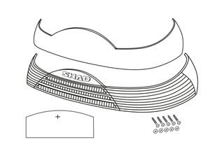 Recambio de catadióptrico para baúl SH46 0D04