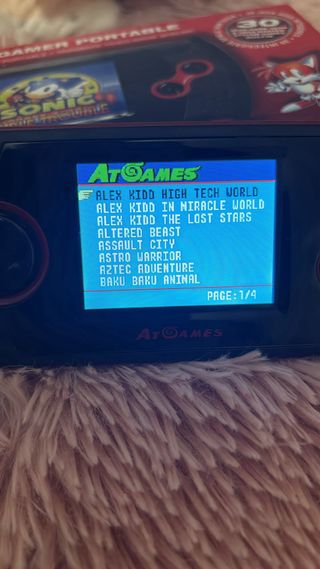 Consola Portátil AtGames Arcade Gamer 30 Juegos