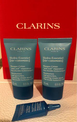 Clarins Hydra-Essentiel Masque-Crème 2x15ml