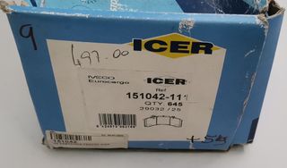 Pastillas freno 151042-111 Iveco eurocargo