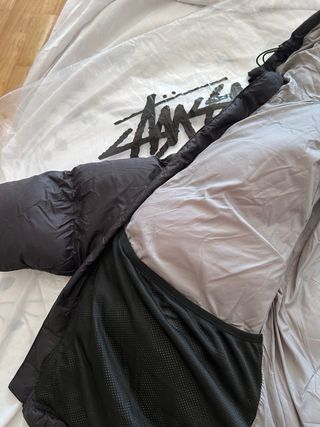 Abrigo Stussy Negro/Gris Talla M