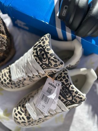Zapatillas Adidas Animal Print Beige/Negro