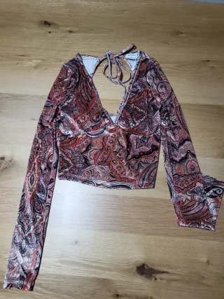 Blusa Bershka Multicolor Talla XS