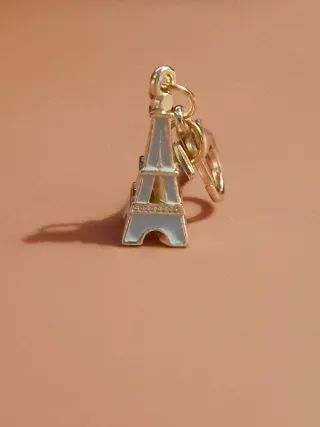 Mini Porta-Chaves da Torre Eiffel [Turquesa]