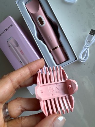 Recortador Eléctrico 2 en 1 Rosa