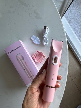 Recortador Eléctrico 2 en 1 Rosa