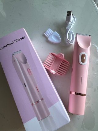 Recortador Eléctrico 2 en 1 Rosa