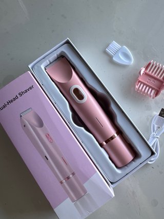 Recortador Eléctrico 2 en 1 Rosa