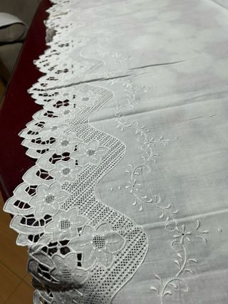 Juego de cama bordado de lujo