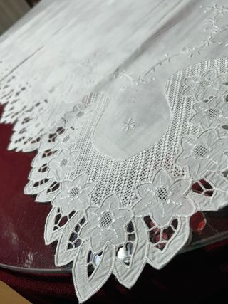 Juego de cama bordado de lujo