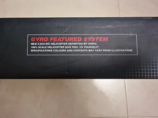 Helicóptero RC 3 Canales con Gyro y Mando