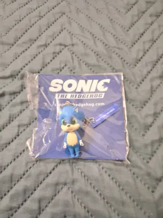 Sonic The Hedgehog Película Figura Llavero