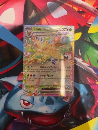 Leafeon EX Carta Pokémon