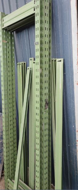 Estantería Industrial Metálica Verde