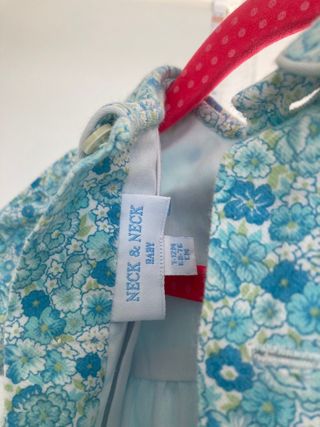 Vestido bebé 12 meses Neck and Neck