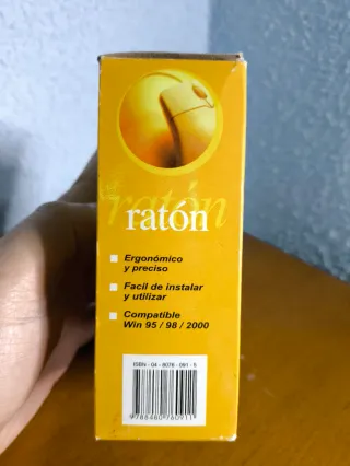 Ratón PS/2 Vintage Golden Point - ¡NUEVO!