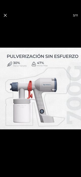 Pistola Pintura Tilswall Eléctrica