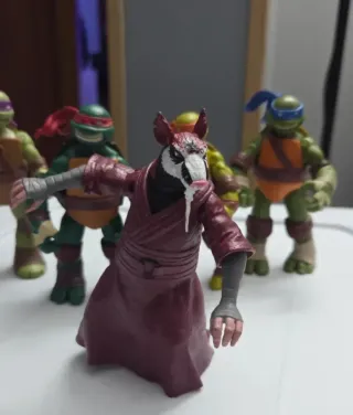 Maestro Splinter Tortugas Ninja Figura