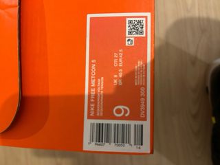 Zapatillas Nike Free Metcon 5 Negro/Verde