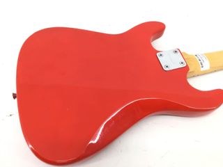 guitarra electrica burswood roja infantil