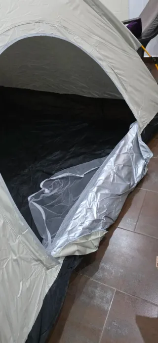 Tienda campaña 4-6 personas + licuadora portátil