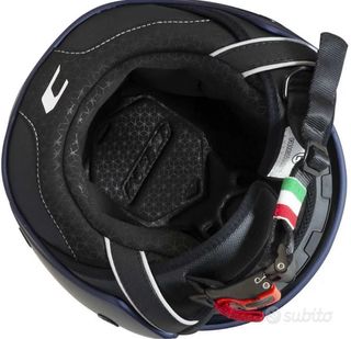 Casco Jet CGM ILLI nero opaco