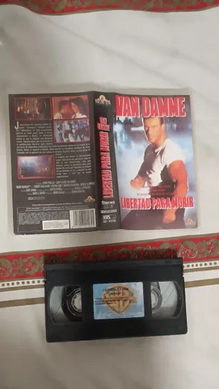 Lote 7 Películas VHS clásicos de Acción