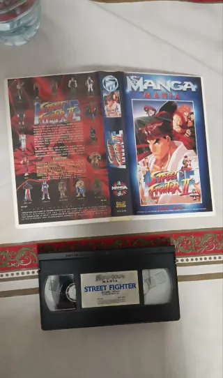 Película Anime VHS Street Fighter II , 1994.