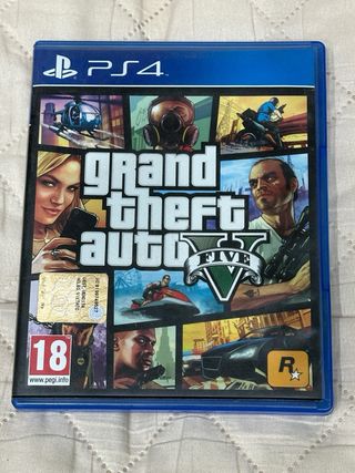 GTA V PS4 Italiano Completo + Mappa