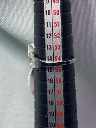 Anillo Acero Eslabones Ovalados Nuevo