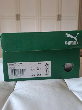 Puma Suede Classic XXI Scarpe, Donna/Uomo, nero