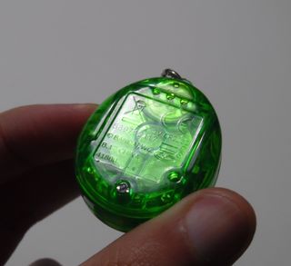 Tamagotchi Mini Serie 2 Bandai Transparent Green