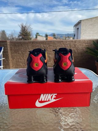Nike Shox TL Sunrise Negro Naranja