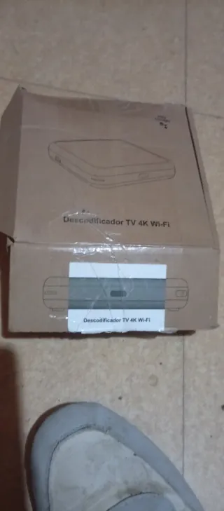 Descodificador TV 4K con Wi-Fi