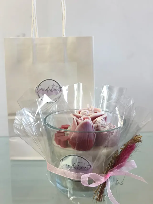 Velas artesanales decorativas