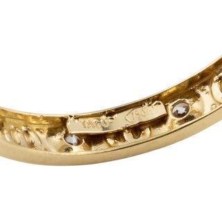 anillo oro 18k con piedra con circonita